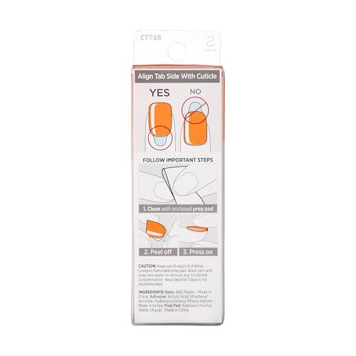 Kiss imPRESS No Glue Mani Press On Nails - Frosting White Short Squoval - 30 Nails + Tools - görsel 14