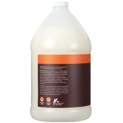 Ginger Lily Farms Botanicals Men's 3-in-1 Shampoo, Conditioner & Body Wash - 100% Vegan & Cruelty-Free, Energizing Scent, 1 Gallon (128 fl oz) Refill Avelisse