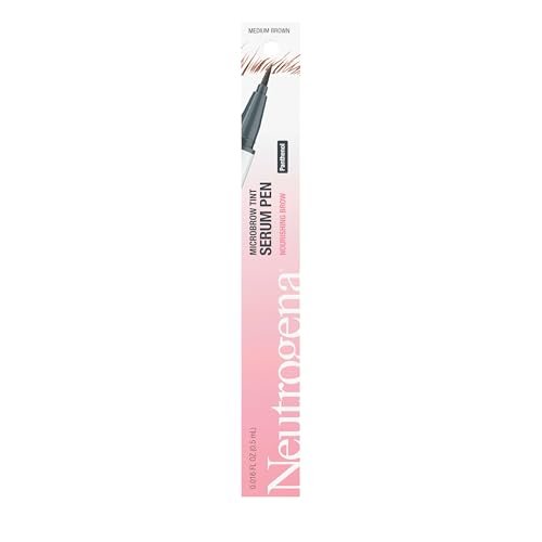 Neutrogena Microbrow Tint Serum Pen, Precision Tinted Eyebrow Pen, Medium Brown - Nourishes & Conditions for Fuller Natural-Looking Brows - görsel 2