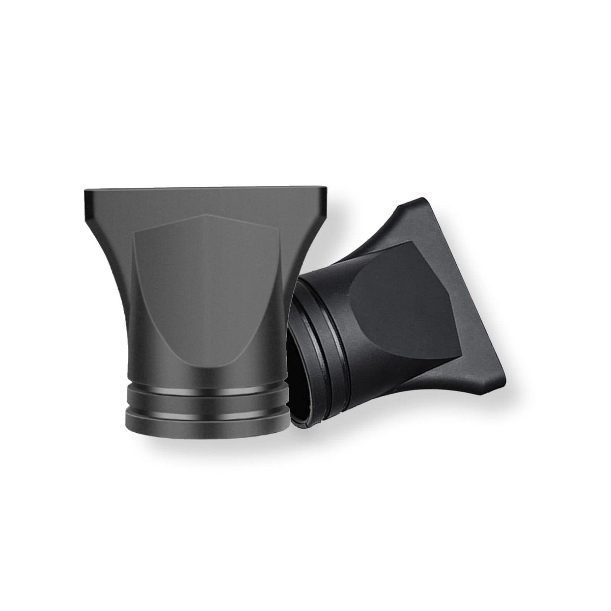 Universal Hair Dryer Concentrator Nozzle Attachment – 2 Pack, Fits Outer Diameter 4.2-4.6cm, Black Nylon Blower Nozzle for Salon-Style Blow Drying - görsel 1