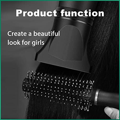 Universal Hair Dryer Concentrator Nozzle Attachment – 2 Pack, Fits Outer Diameter 4.2-4.6cm, Black Nylon Blower Nozzle for Salon-Style Blow Drying - görsel 6
