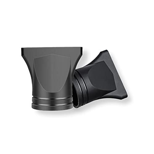 Universal Hair Dryer Concentrator Nozzle Attachment – 2 Pack, Fits Outer Diameter 4.2-4.6cm, Black Nylon Blower Nozzle for Salon-Style Blow Drying - görsel 2