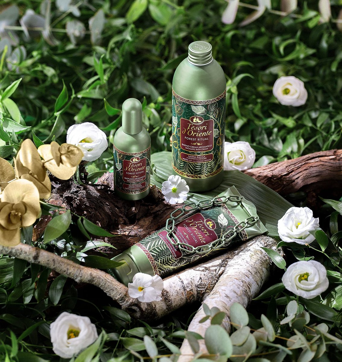 Tesori d'Oriente Forest Ritual Shower Cream 250ml (8.45fl.oz) - Enchanting Woodland Body Wash - görsel 7