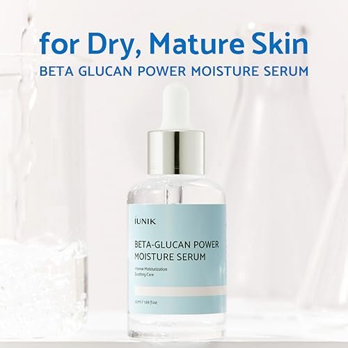 IUNIK Beta Glucan Daily Moisture Cream - 2-Piece Set, Deep Hydration & Skin Barrier Fortifying Moisturizer, Korean Skincare Avelisse