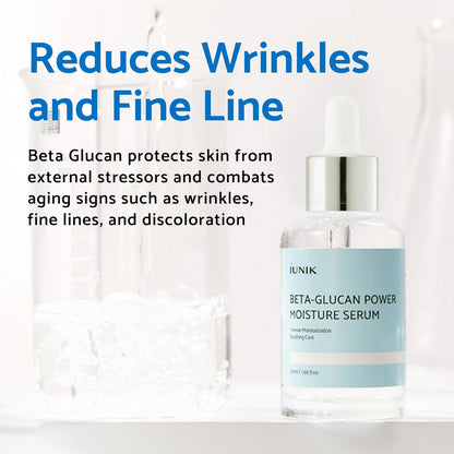 IUNIK Beta Glucan Daily Moisture Cream - 2-Piece Set, Deep Hydration & Skin Barrier Fortifying Moisturizer, Korean Skincare Avelisse