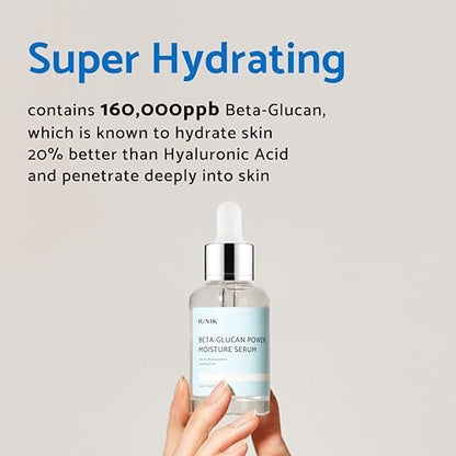 IUNIK Beta Glucan Daily Moisture Cream - 2-Piece Set, Deep Hydration & Skin Barrier Fortifying Moisturizer, Korean Skincare Avelisse