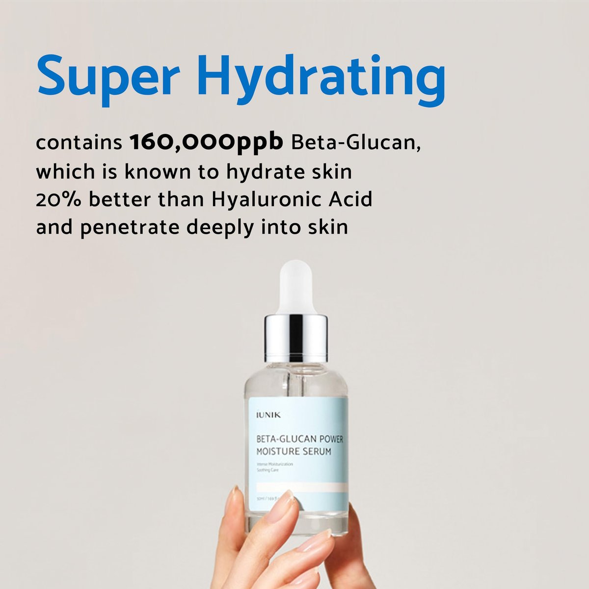 IUNIK Beta Glucan Daily Moisture Cream - 2-Piece Set, Deep Hydration & Skin Barrier Fortifying Moisturizer, Korean Skincare Avelisse