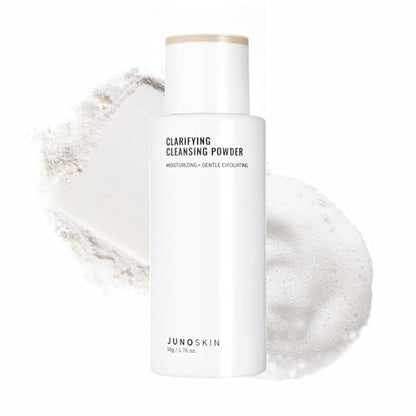 JUNO & Co. Cleansing Powder - Exfoliating Face Wash with Hyaluronic Acid, Rice Extract, Papain Enzyme, 1.76 oz Avelisse