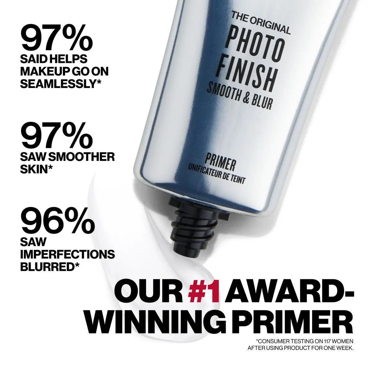 Smashbox The Original Photo Finish Smooth & Blur Makeup Primer – Instantly Smooths and Blurs Fine Lines and Pores, with Vitamins A + E, 0.34 Fl Oz Avelisse