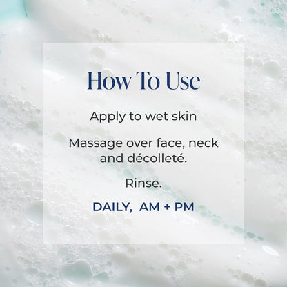 Kind Science Gentle Face Cleanser - Face Wash for Women & Makeup Remover with Vitamin C - Facial Cleanser for Dry Skin - Paraben, Dye & Fragrance Free, Cruelty Free, 4.5 fl oz Avelisse
