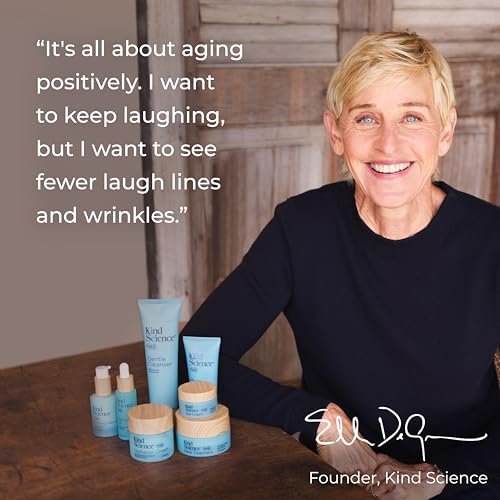Kind Science Gentle Face Cleanser - Face Wash for Women & Makeup Remover with Vitamin C - Facial Cleanser for Dry Skin - Paraben, Dye & Fragrance Free, Cruelty Free, 4.5 fl oz Avelisse