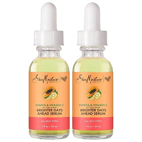 SheaMoisture Papaya & Vitamin C Face Serum – Brighter Days Ahead 2-Pack, 1 oz Each Avelisse
