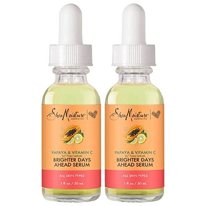 SheaMoisture Papaya & Vitamin C Face Serum – Brighter Days Ahead 2-Pack, 1 oz Each Avelisse