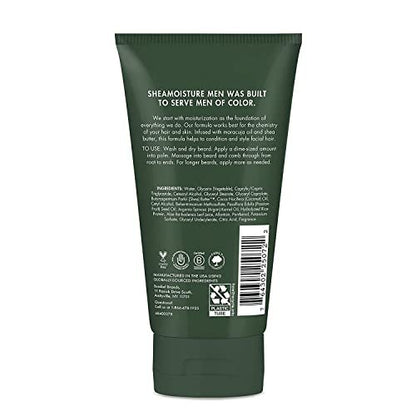 SheaMoisture Men Full Beard Detangler and Conditioner with Maracuja Oil & Shea Butter - Rich Moisturizing Cream to Soften and Detangle, Pack of 2-4 Oz Each Avelisse