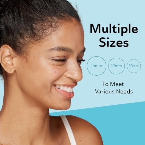 DERMA ANGEL Ultra Invisible Acne Patches for Cystic Acne - 120 Count, 3 Sizes, Hydrocolloid Pimple Patches for Day & Night Use Avelisse