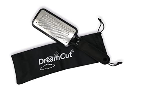 DreamCut Foot File Callus Remover - Surgical Grade Stainless Steel Pedicure Rasp for Wet or Dry Feet, Professional Foot Care Tool to Remove Hard Skin, Black, 1 Count - görsel 2