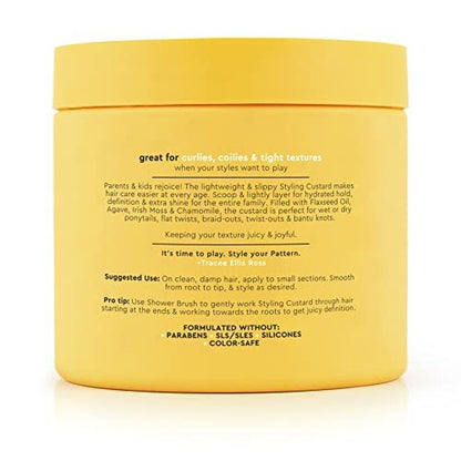 PATTERN Beauty by Tracee Ellis Ross Styling Custard - 15 Fl Oz - Best for Curlies, Coilies and Tight-Textured Hair (3a-4c) Avelisse