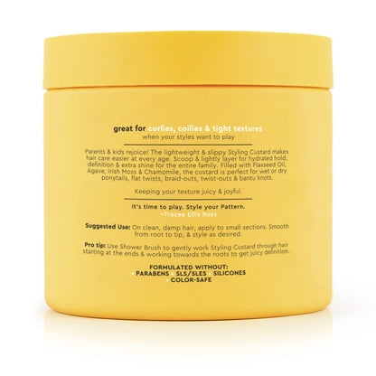 PATTERN Beauty by Tracee Ellis Ross Styling Custard - 15 Fl Oz - Best for Curlies, Coilies and Tight-Textured Hair (3a-4c) Avelisse
