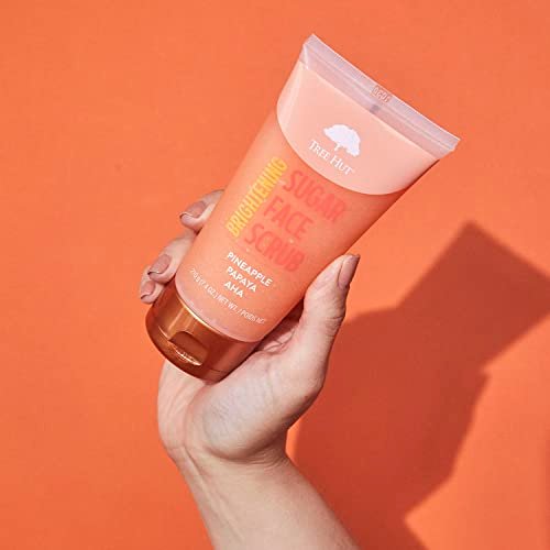 Tree Hut Pineapple & Papaya Brightening Face Scrub - Deep Cleansing Exfoliator for Radiant Skin, 7.4 oz - görsel 10