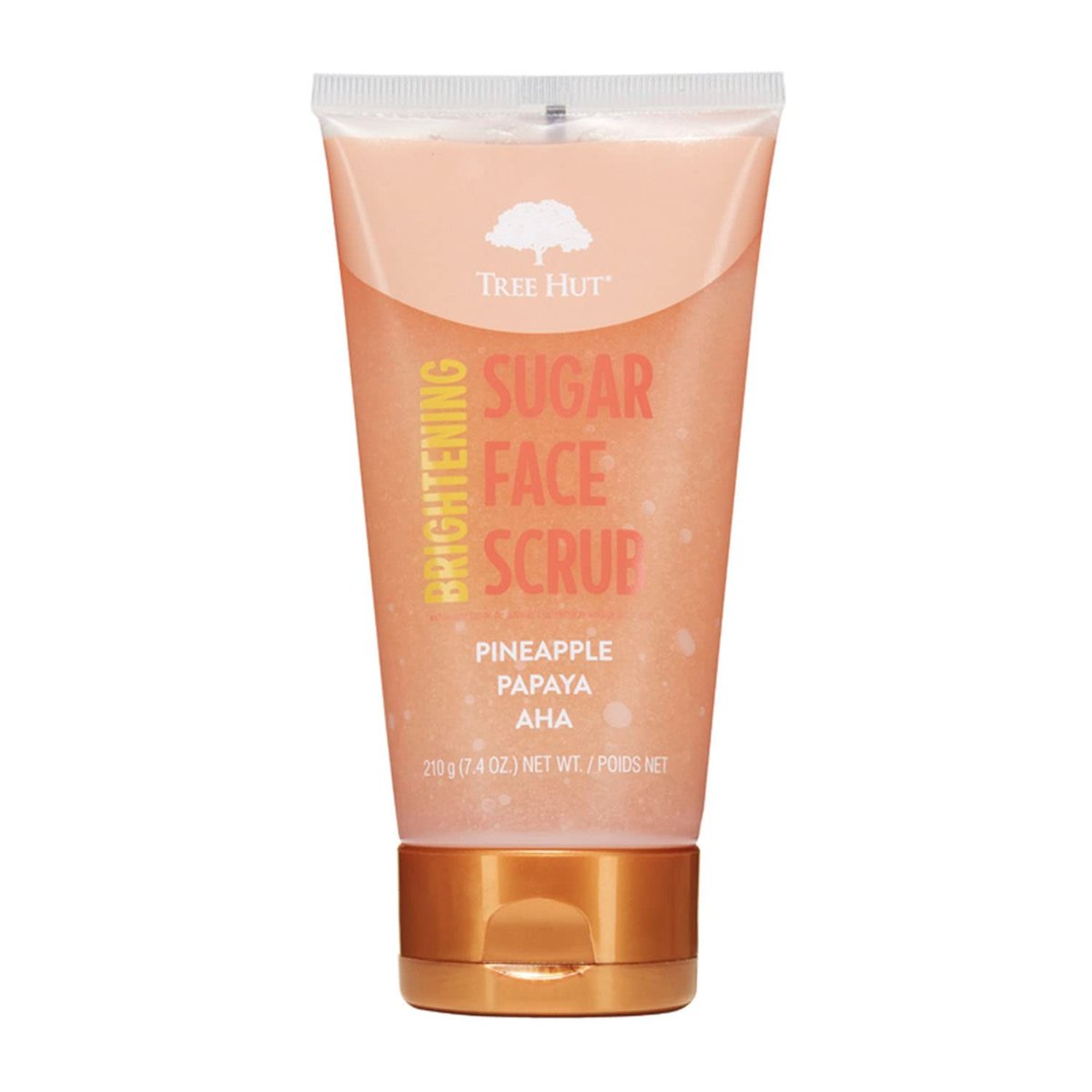 Tree Hut Pineapple & Papaya Brightening Face Scrub - Deep Cleansing Exfoliator for Radiant Skin, 7.4 oz - görsel 1