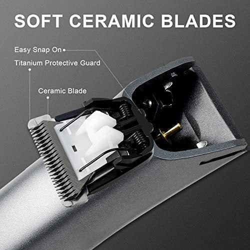 Predyee Ball Trimmer for Men – Manscaping Body Hair Trimmer, Pubic Hair & Groin Groomer, Waterproof, LED Light, USB-C Rechargeable, No Nicks Avelisse