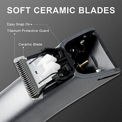Predyee Ball Trimmer for Men – Manscaping Body Hair Trimmer, Pubic Hair & Groin Groomer, Waterproof, LED Light, USB-C Rechargeable, No Nicks Avelisse