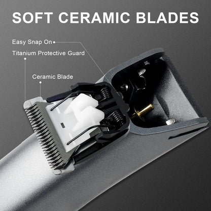 Predyee Ball Trimmer for Men – Manscaping Body Hair Trimmer, Pubic Hair & Groin Groomer, Waterproof, LED Light, USB-C Rechargeable, No Nicks Avelisse