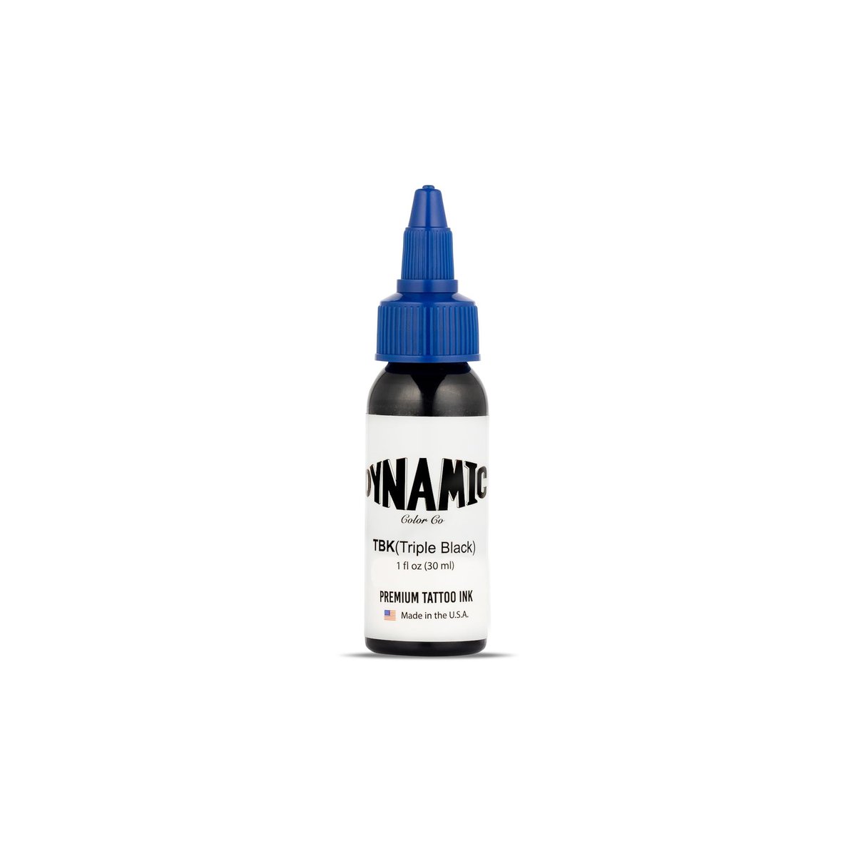 Dynamic Color Co Triple Black Ink Bottle 1oz – Professional Tattoo Ink - görsel 1