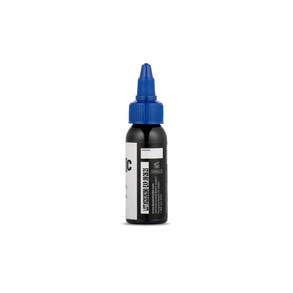 Dynamic Color Co Triple Black Ink Bottle 1oz – Professional Tattoo Ink - görsel 3
