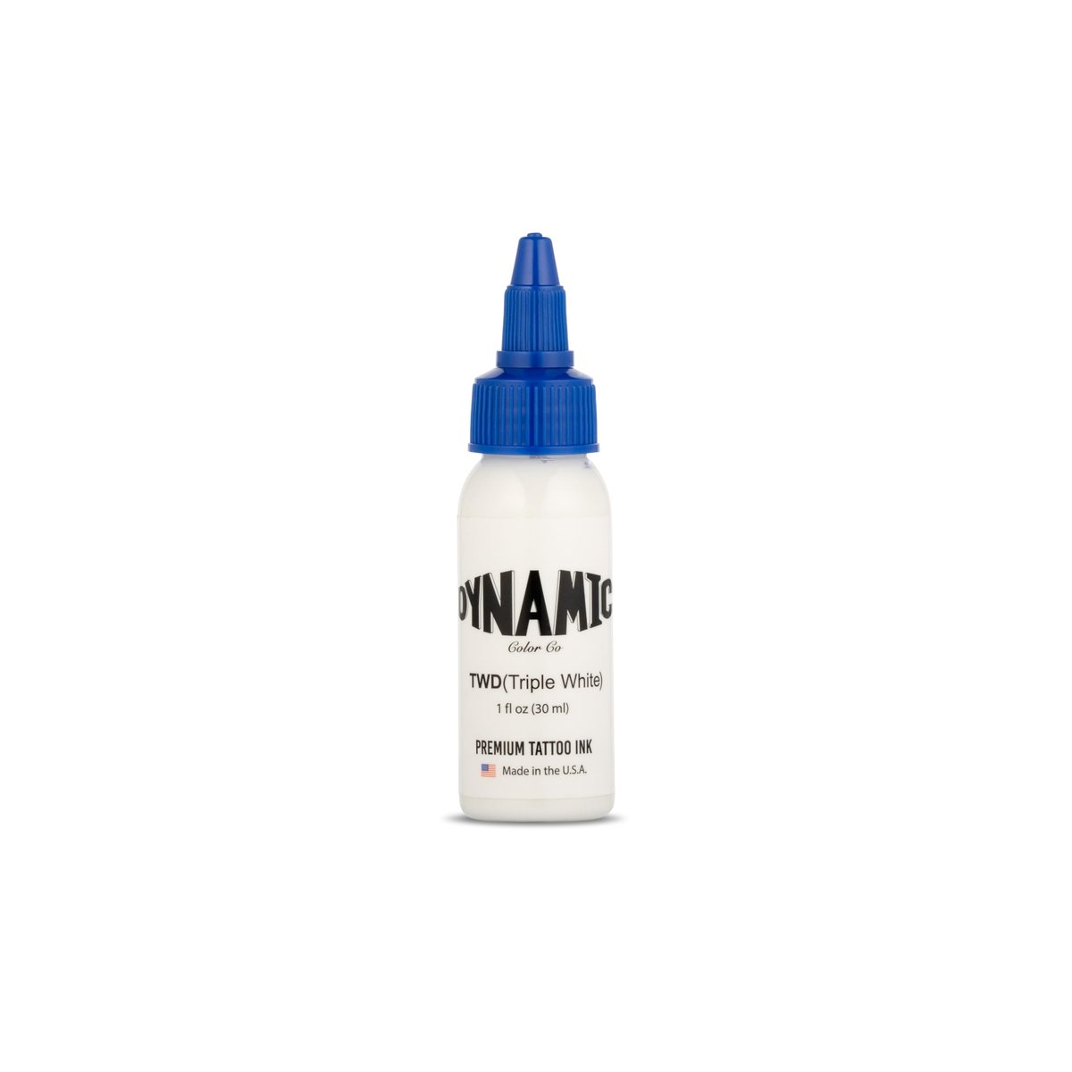 Dynamic Color Co Triple White Tattoo Ink – 1oz Bottle for Crisp White Lines & Highlights - görsel 1