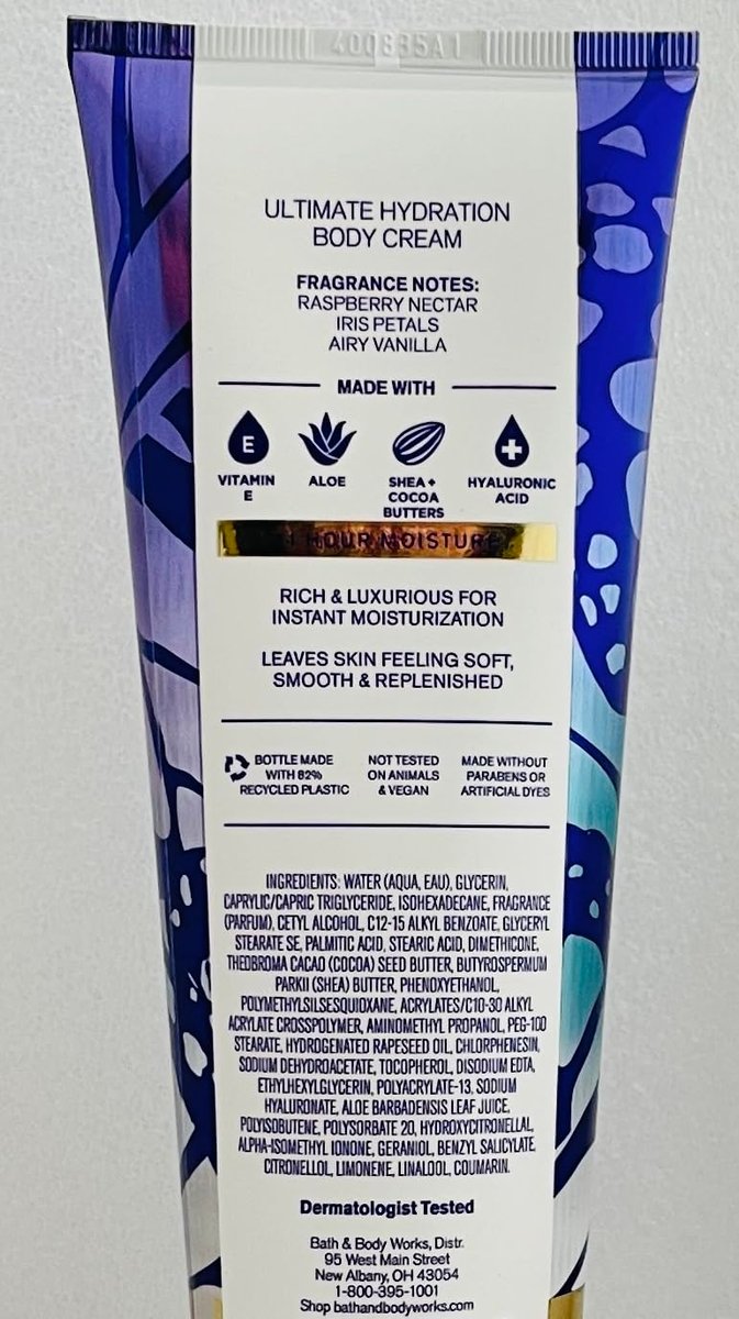 Bath & Body Works Butterfly Body Cream Ultimate Hydration Gift Set for Women - 2 Pack, 8 oz Each Avelisse