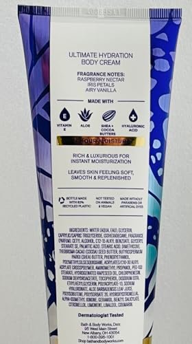 Bath & Body Works Butterfly Body Cream Ultimate Hydration Gift Set for Women - 2 Pack, 8 oz Each Avelisse
