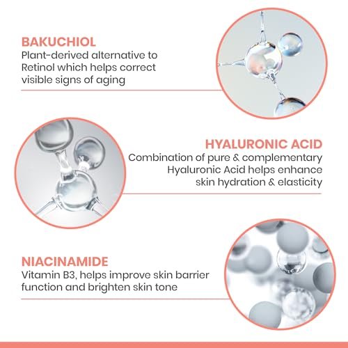 Avène RetrinAL Advanced Correcting Serum - Firming, Plumping, and Renewing Serum with Hyaluronic Acid, Niacinamide, and Bakuchiol, 1 Fl Oz Avelisse