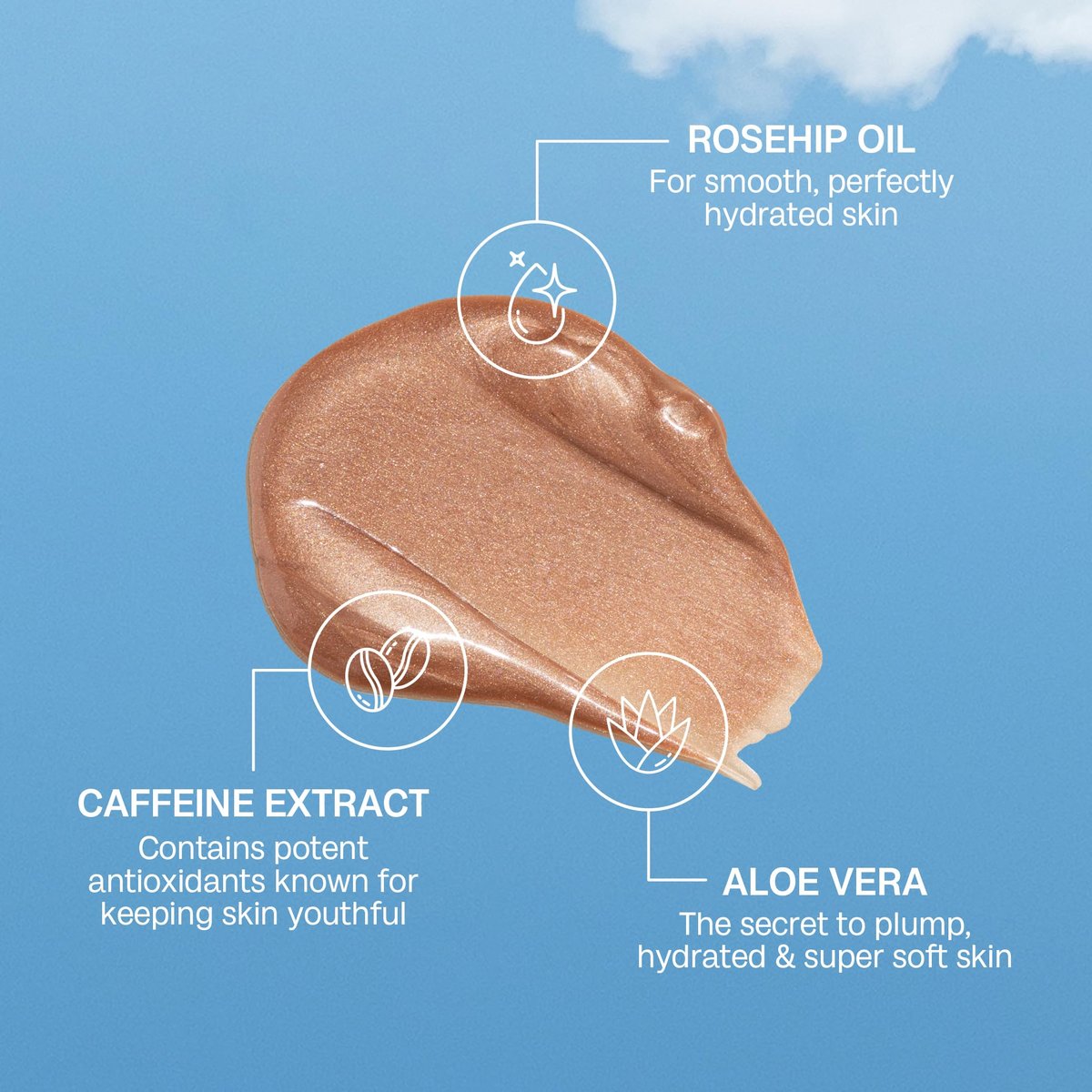 Bali Body Body Highlighter – Shimmering Luminizer with Hydrating Light-Reflecting Technology for All Skin Types (100 ml) - görsel 7