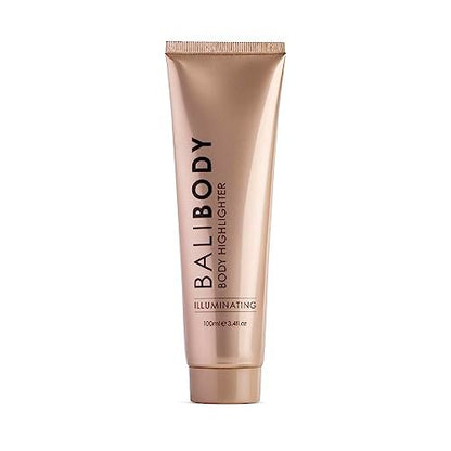 Bali Body Body Highlighter – Shimmering Luminizer with Hydrating Light-Reflecting Technology for All Skin Types (100 ml)