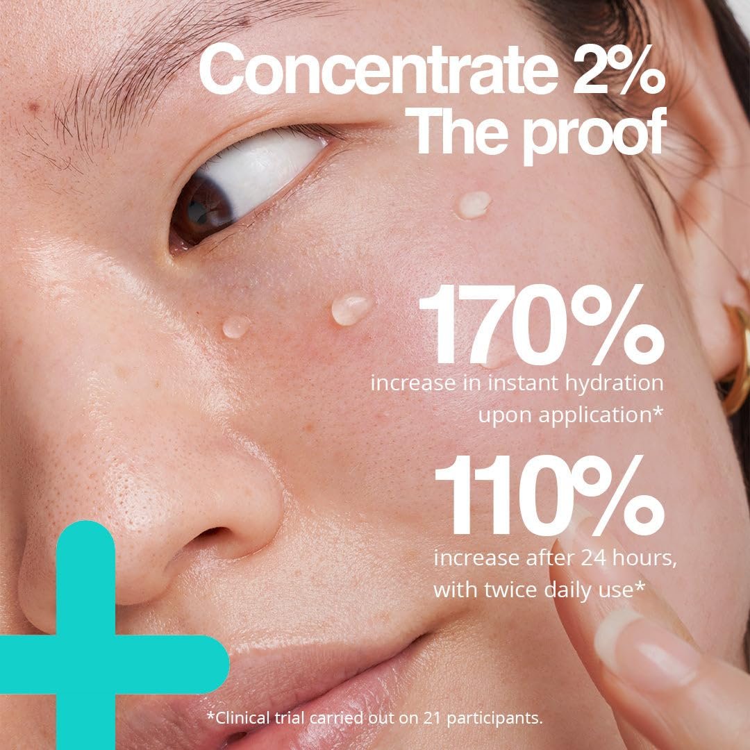 Nip + Fab Hyaluronic Fix Extreme 4 2% Concentrate - Daily Hydrating Face Serum for Dewy, Plumped Skin (30ml) Avelisse