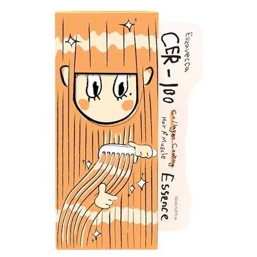Elizavecca CER-100 Collagen Coating Hair Muscle Essence - Leave-In Treatment Oil for Dry & Natural Hair, 150ml | K-Beauty Avelisse