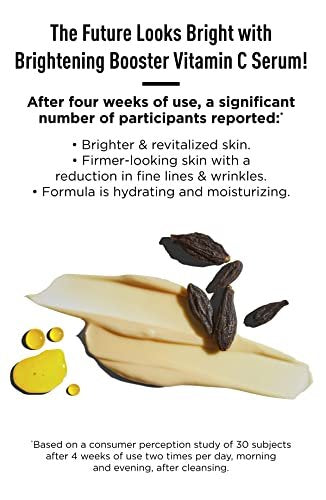 Jack Black Brightening Booster Vitamin C Serum – 1 oz. Daily Radiance & Dark Spot Corrector Avelisse