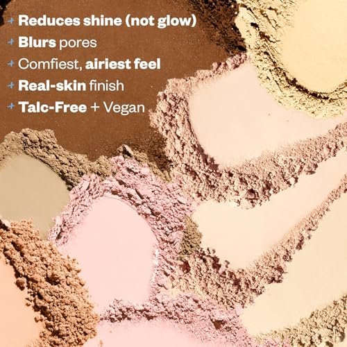 Kosas Cloud Set Baked Setting Powder - Feathery Sheer Light Medium - Shine Control & Soft Natural Finish Avelisse