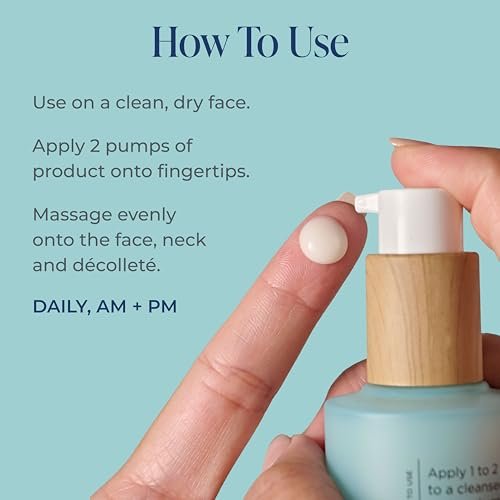 Kind Science Firming Serum – Anti-Aging Face Treatment with Bakuchiol & Peptides, Lightweight & Fragrance-Free for Sensitive Skin, 1 fl oz Avelisse