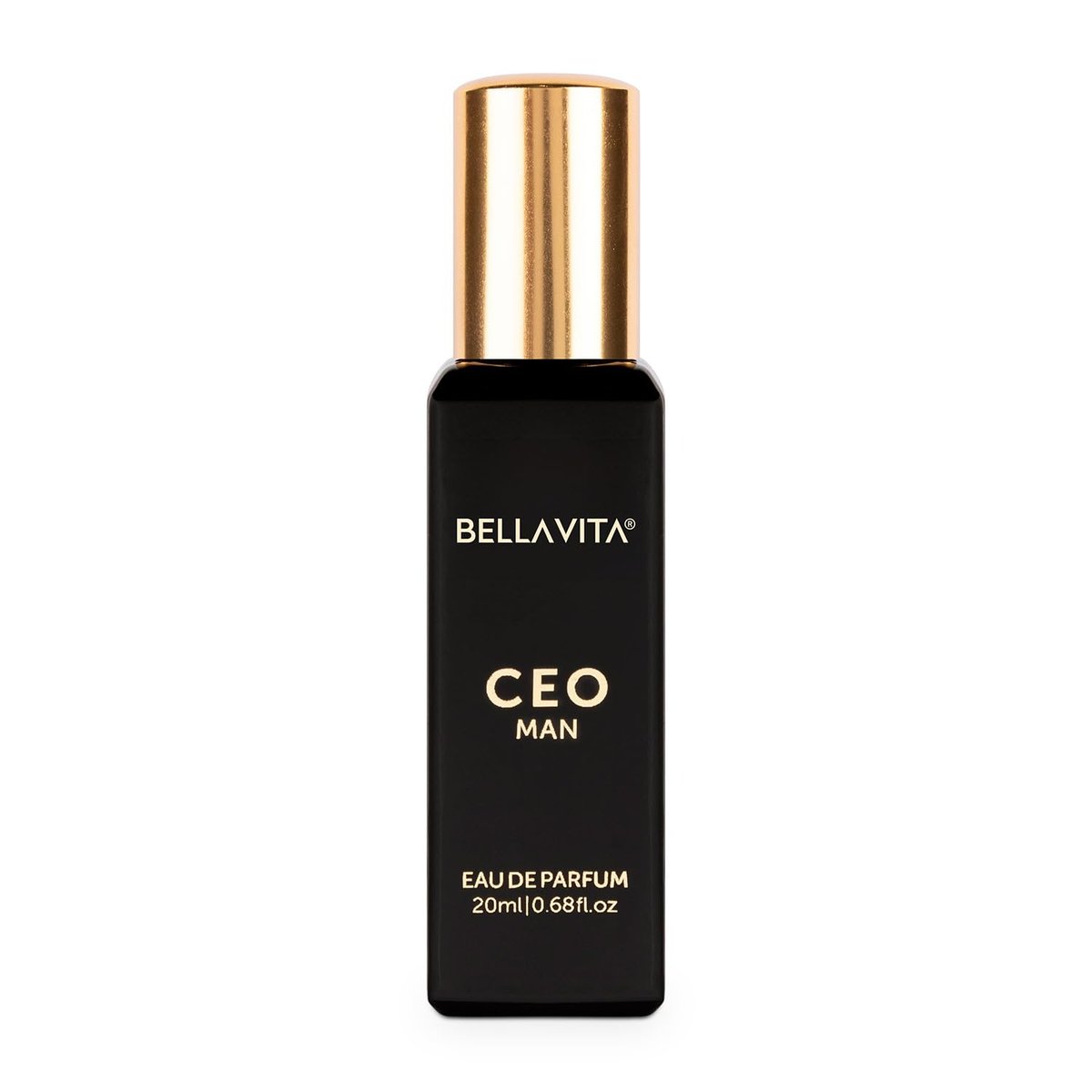 Bellavita Luxury CEO MAN Eau de Parfum – 20 ml Travel Size Fragrance for Men with Mandarin, Lemon, Lavender & Vetiver Notes - görsel 1