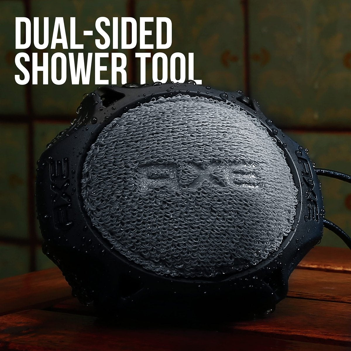 AXE Modern Shower Tool Skin Cleanser for Smoother Skin - Exfoliates and Gently Cleanses, Black, 3 Count - görsel 5