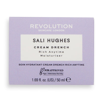 Revolution Skincare London X Sali Hughes Drench-Rich Anytime Moisturiser - 50ml