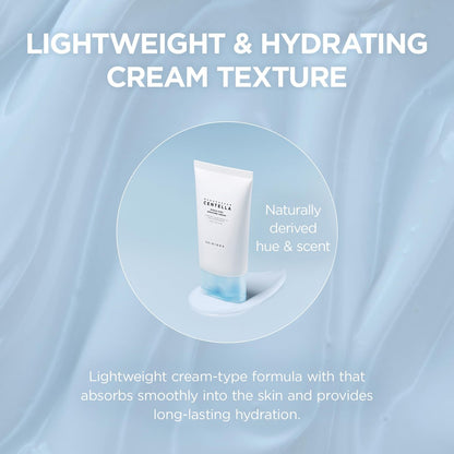 SKIN1004 Hyalu-Cica Moisture Cream – Deep Hydration Face Moisturizer with Hyaluronic Acid & Centella, Lightweight Gel Cream for Korean Skin Care, 2.53 fl oz (75ml) Avelisse