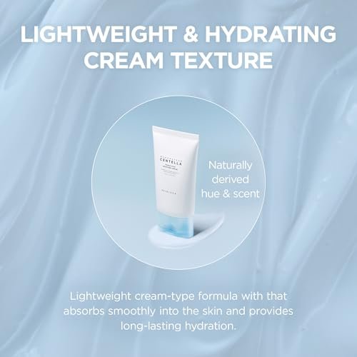 SKIN1004 Hyalu-Cica Moisture Cream – Deep Hydration Face Moisturizer with Hyaluronic Acid & Centella, Lightweight Gel Cream for Korean Skin Care, 2.53 fl oz (75ml) Avelisse