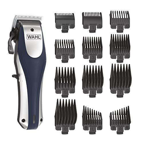 Wahl Lithium Ion Pro Rechargeable Cordless Hair Clippers – Model 79470, 22-Piece Set for Men, Women & Children, Black Avelisse