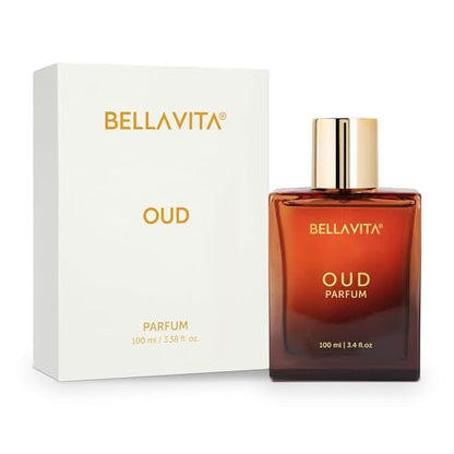 Bellavita Luxury OUD Eau de Parfum 100ml - Woody, Caramel, Floral Oud & Musk Unisex Fragrance Avelisse