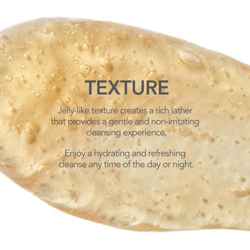 107 Gentle Gel Cleanser - Low pH, Non-Stripping Face Wash for Sensitive Skin with Antioxidants & Calming Ingredients, Korean Beauty (4.0 fl oz) Avelisse