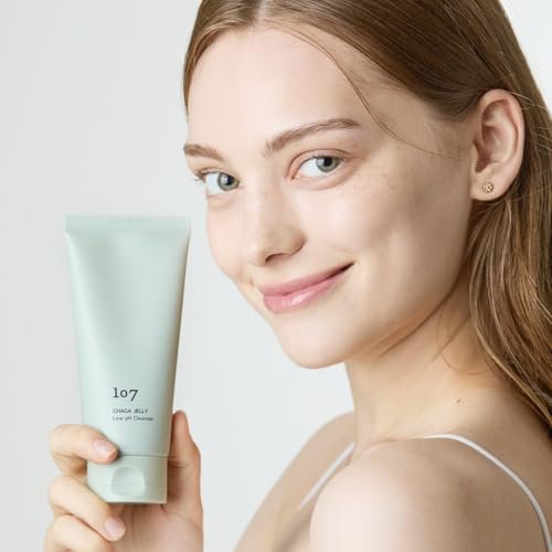 107 Gentle Gel Cleanser - Low pH, Non-Stripping Face Wash for Sensitive Skin with Antioxidants & Calming Ingredients, Korean Beauty (4.0 fl oz) Avelisse