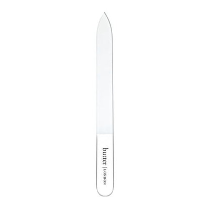 butter London Glass Nail File – Professional Glass Nail File for Natural Nails, Salon-Quality Manicure & Pedicure Tool